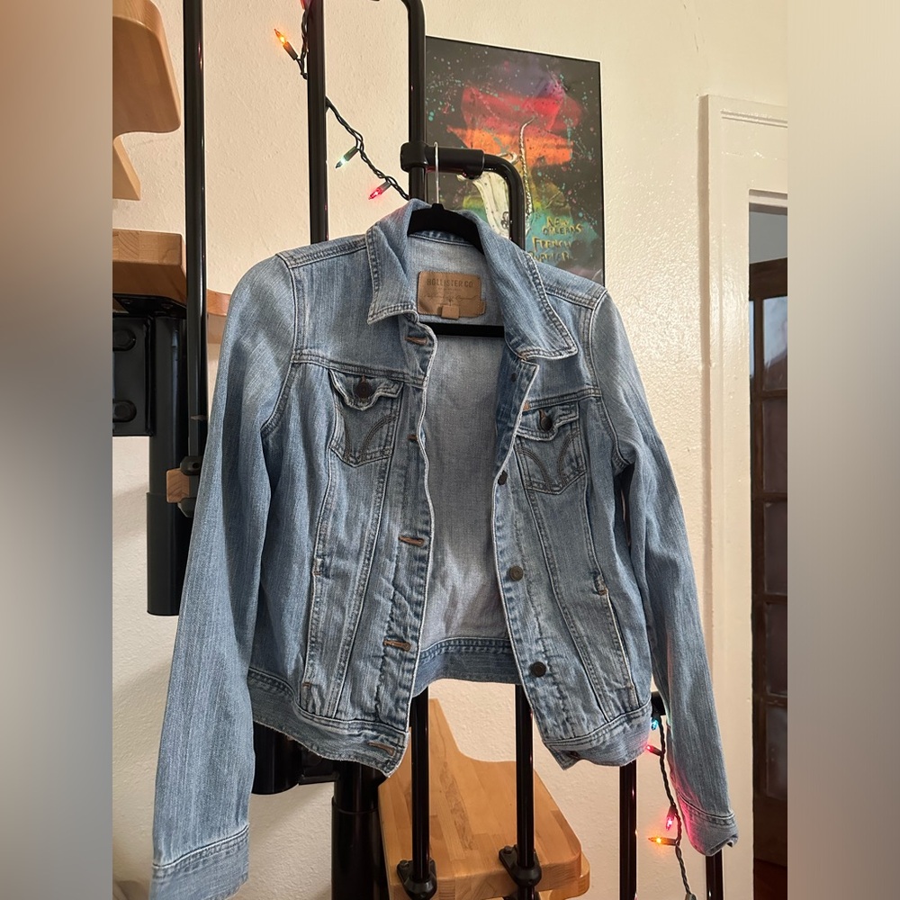 Hollister Light Blue Jean Jacket